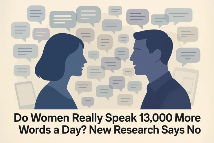 Women speak more words than men