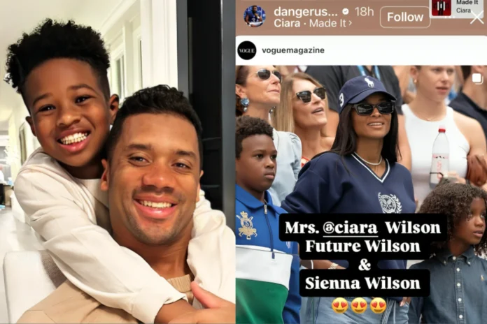 russell wilson adopts futures son
