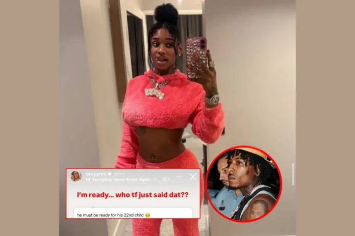 sexyy red ready to give nba youngboy another baby