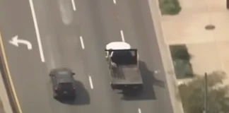 Stolen Big Rig Chase Leads to Kidnapping Scare in Southern California Stolen big rig chase Southern California