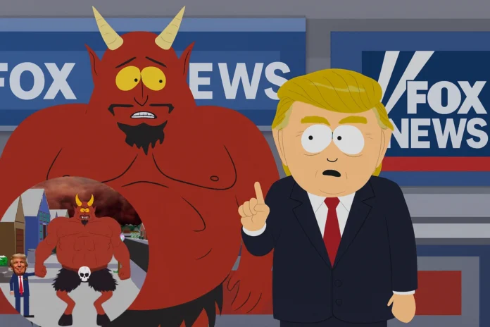 south park satan pregnant with trump baby episode