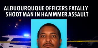 Albuquerque officers fatally shoot man in hammer assault at apartment Albuquerque police shooting hammer attack