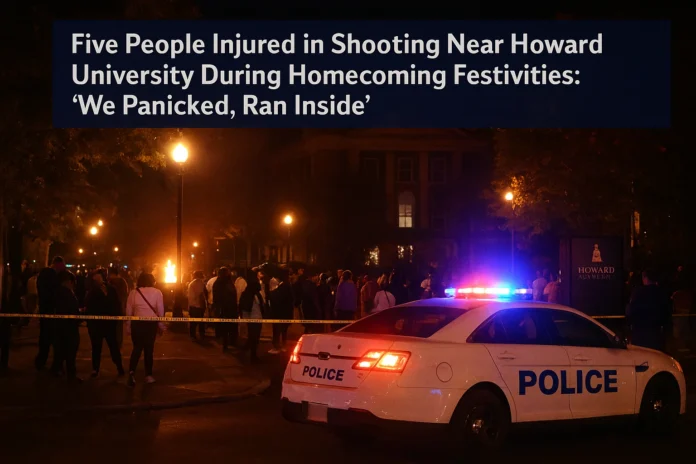 shooting near Howard University