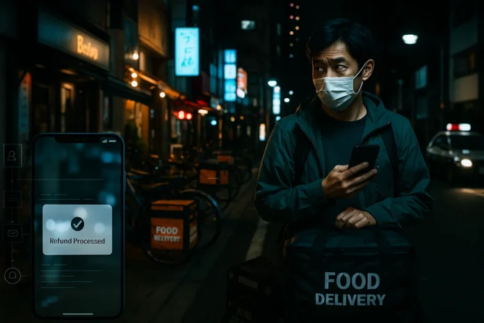 delivery app scam