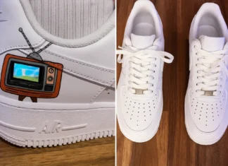 Did you know that the Nike Air Force 1 has a built-in TV screen sneaker? world’s first TV shoe