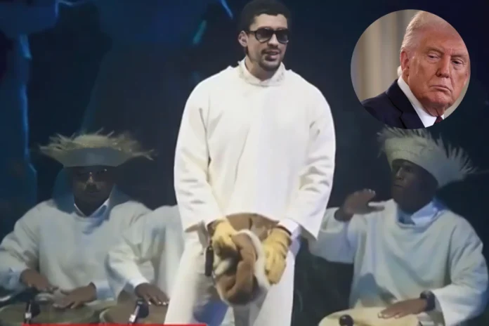 Trump Bad Bunny Super Bowl