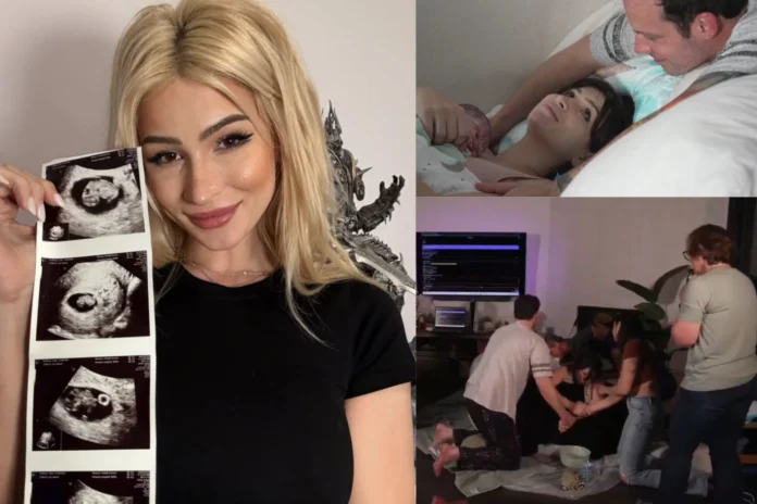 Fandy livestream birth