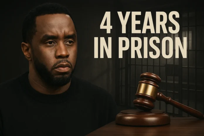 Diddy sentenced to 4 years in prison