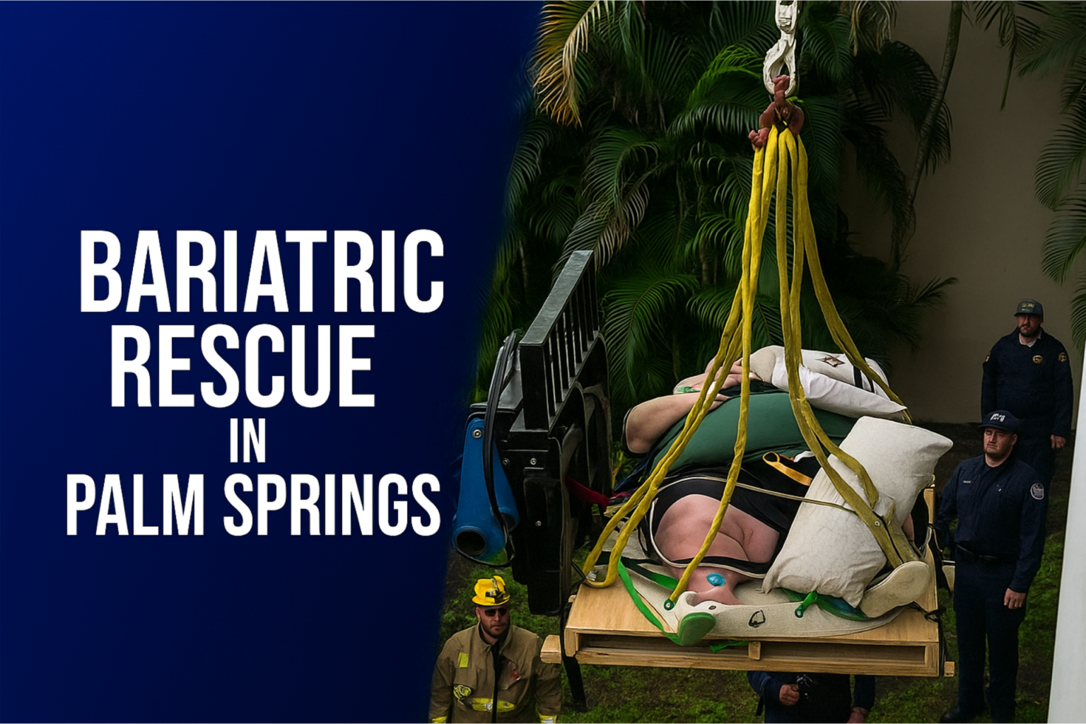 Florida Man Lifted by Crane in Emergency Rescue After Medical Crisis ...