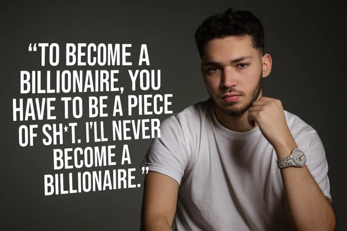 Adin Ross billionaire statement