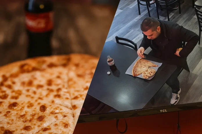 pizzeria parmesan cheese shaker theft