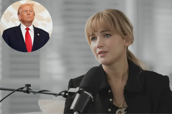 Jennifer Lawrence politics silence