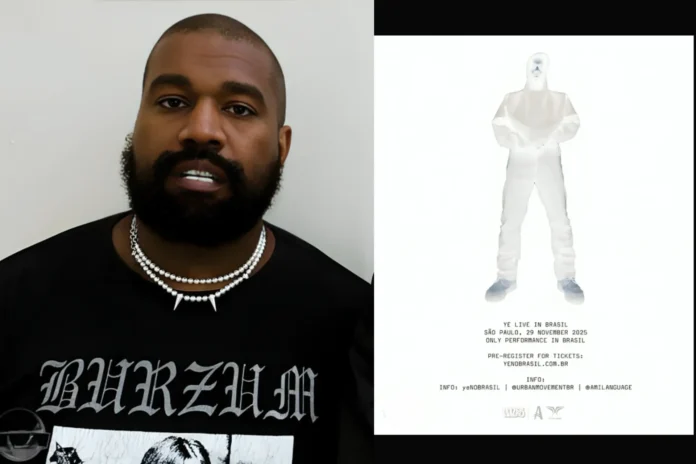 Kanye West Brazil arrest threat