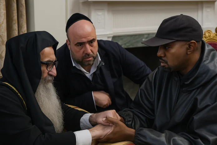 Kanye West apology Rabbi Pinto