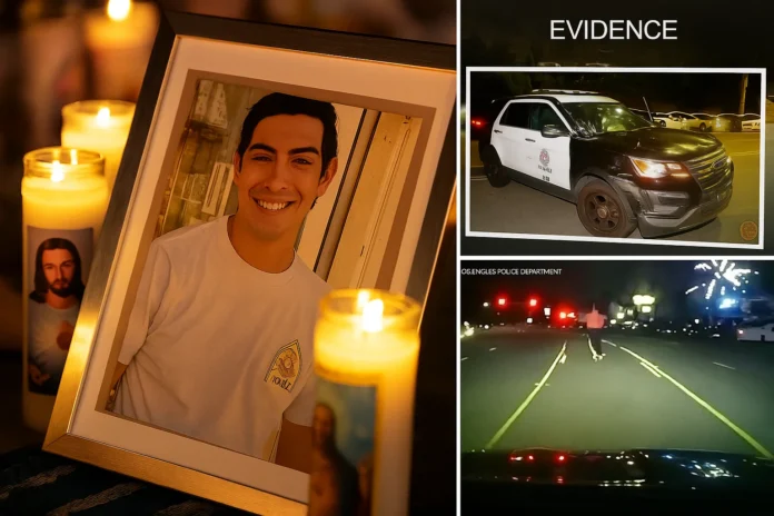 LAPD skateboarder fatal collision