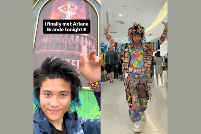 Ariana Grande Singapore red carpet incident