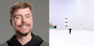 MrBeast Shatters World Record with Massive 5,183 Sq Ft LED Video Stage for Beast Games Season 2 MrBeast Guinness World Record video floor