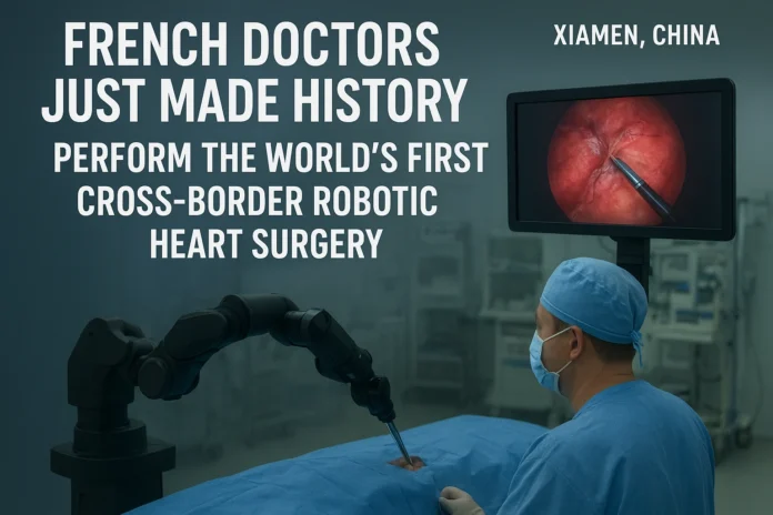 remote robotic heart surgery