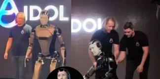Russia’s first AI-powered humanoid robot stumbles during stage debut Russia’s first AI-powered humanoid robot stumbles during stage debut