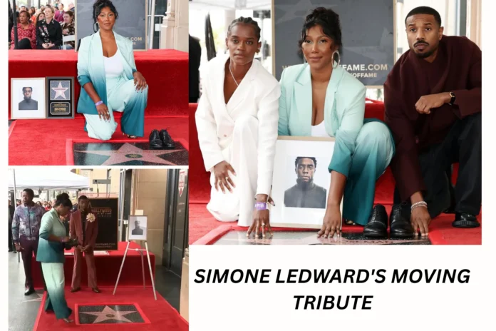 Simone Ledward Chadwick Boseman Shoes Tribute