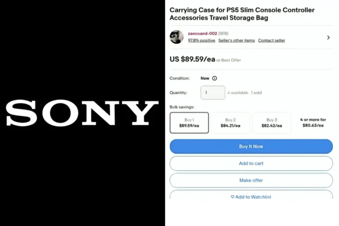 Sony counterfeit PS5 accessories lawsuit