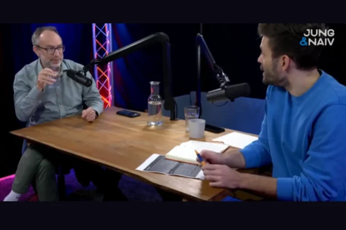 Wikipedia Founder Jimmy Wales interview walkout