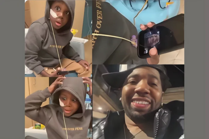 YFN Lucci FaceTime surprise