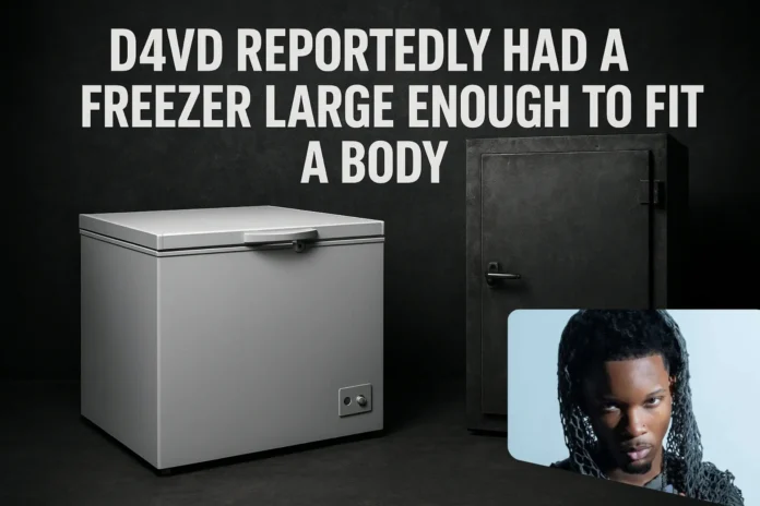D4vd Celeste Rivas frozen body report