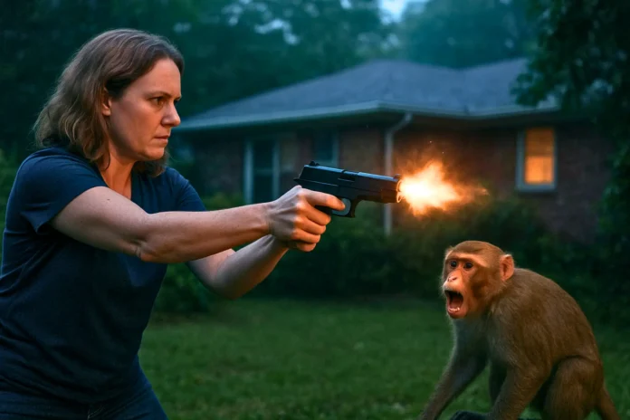 escaped monkey killed in Mississippi