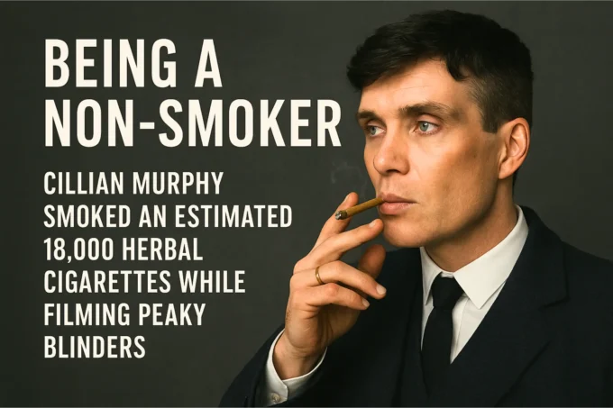 Cillian Murphy Astronisingly Consumed Over 18,000 Herbal Cigarettes for Peaky Blinders