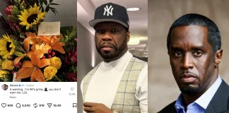 50 Cent Details Uncomfortable Exchange Where Diddy Sent Him Flowers 50 Cent shares a bizarre story about Diddy sending him flowers
