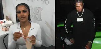 Blueface Debuts New Girlfriend Ashley During Romantic Seafood Dinner Date Blueface new girlfriend Ashley