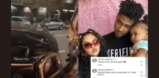 Blueface Gifts Jaidyn Alexis New Car After Multi-Vehicle Crash Incident Blueface Jaidyn Alexis Car