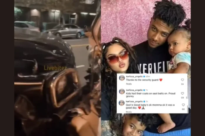 Blueface Jaidyn Alexis Car