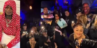 HoodTrophy Bino Sparks Online Frenzy with Controversial Fan Interaction at Club HoodTrophy Bino viral video