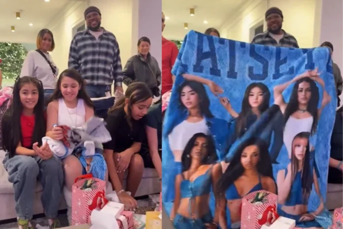 Cardi B KATSEYE blanket
