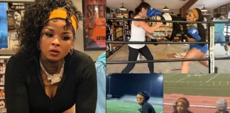 Chrisean Rock Professional Boxing Debut: Training with Justin Fortune Chrisean Rock boxing