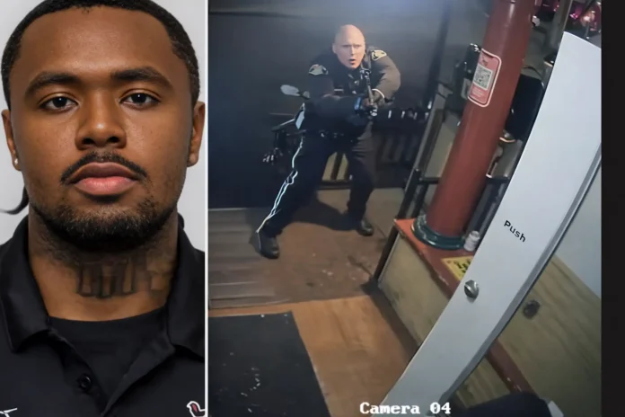 college football player police settlement