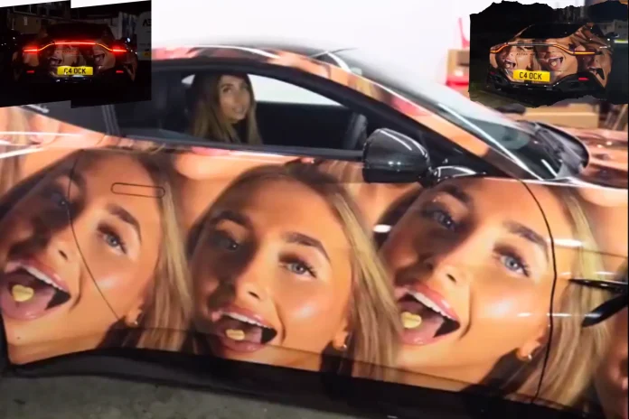Lilly Phillips car wrap