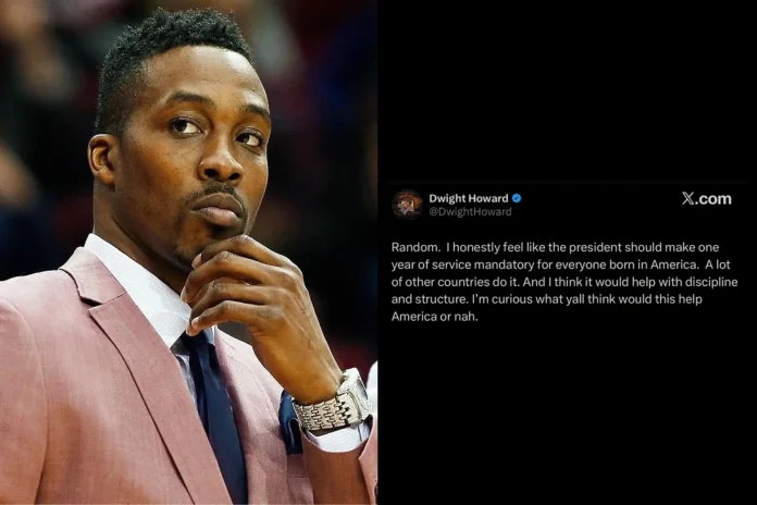 Dwight Howard mandatory military service