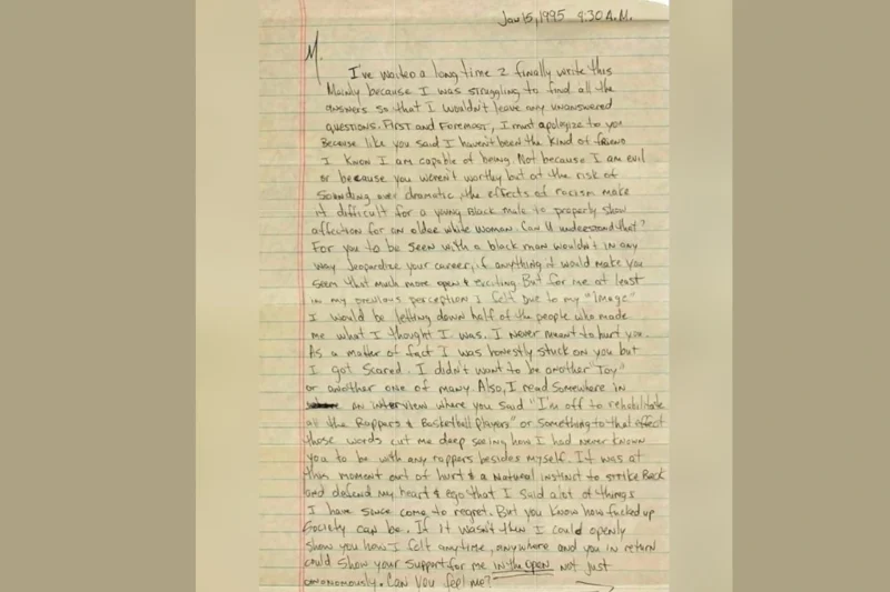 celebrity prison letters