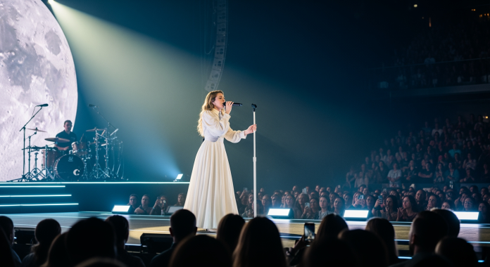 Erin LeCount Debuts 'I Believe' on La Lune Tour: Fan Frenzy