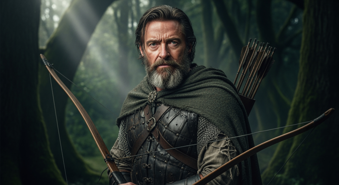 First Look: Hugh Jackman as Battle-Worn Robin Hood
