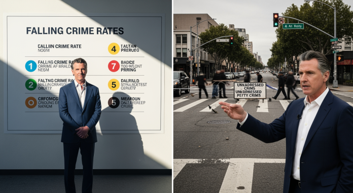 Newsom's California Crime Stats: Fact or Fabrication?