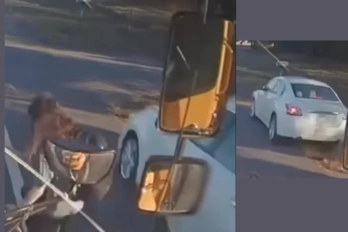 Franklin County School Bus Near Miss