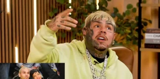 6ix9ine’s Blonde Hair: A Shocking Comparison to Chris Brown & Rihanna’s Past 6ix9ine's Blonde Hair: A Shocking Comparison to Chris Brown & Rihanna's Past