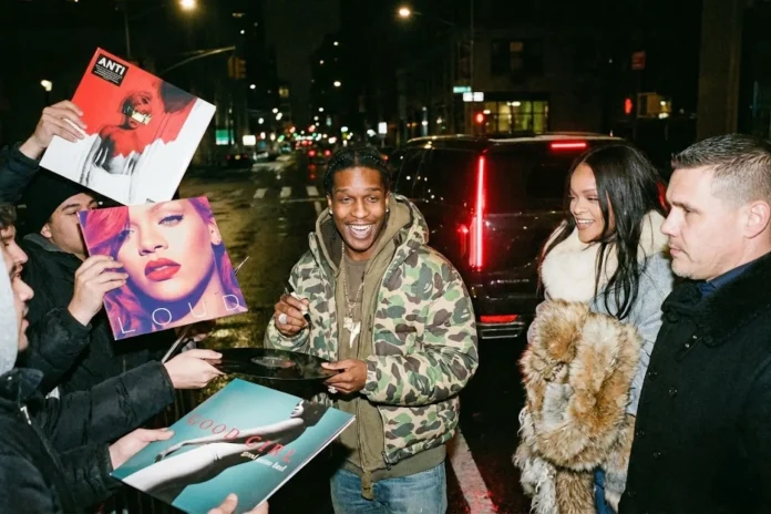 A$AP Rocky Rihanna vinyls