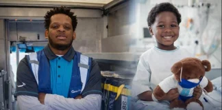 Amazon Driver Donates $10K in ‘Thank You’ Rewards to NC Children’s Hospital Amazon driver charity donation