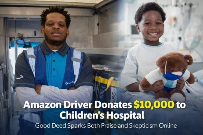 Amazon driver charity donation