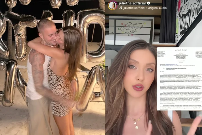 Justin Hailey Bieber TikTok lawsuit